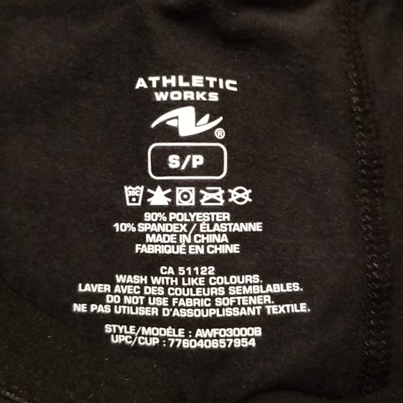 Boys Base Layer Bottoms Sz S Black Leggings NWT - Picture 3 of 9